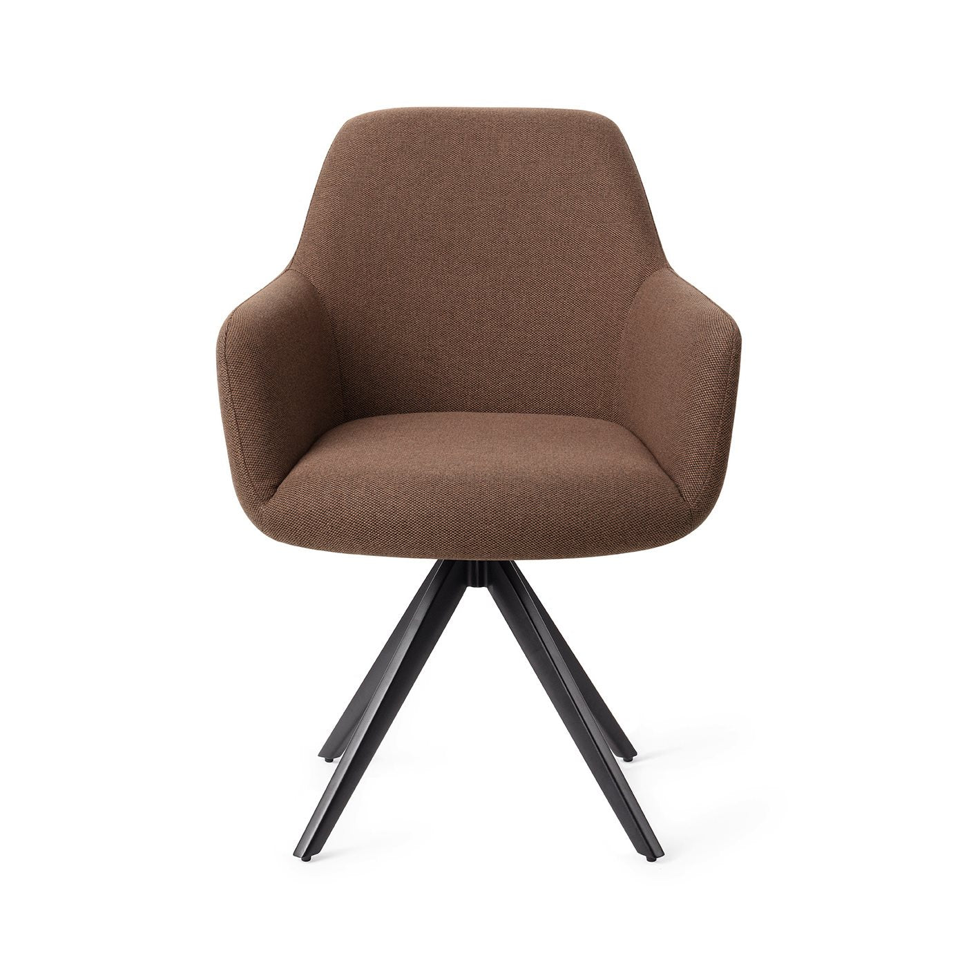 Jesper Home Hiroo Rustic Rye Eetkamerstoel - Turn Black - KwaliteitWonen.nl
