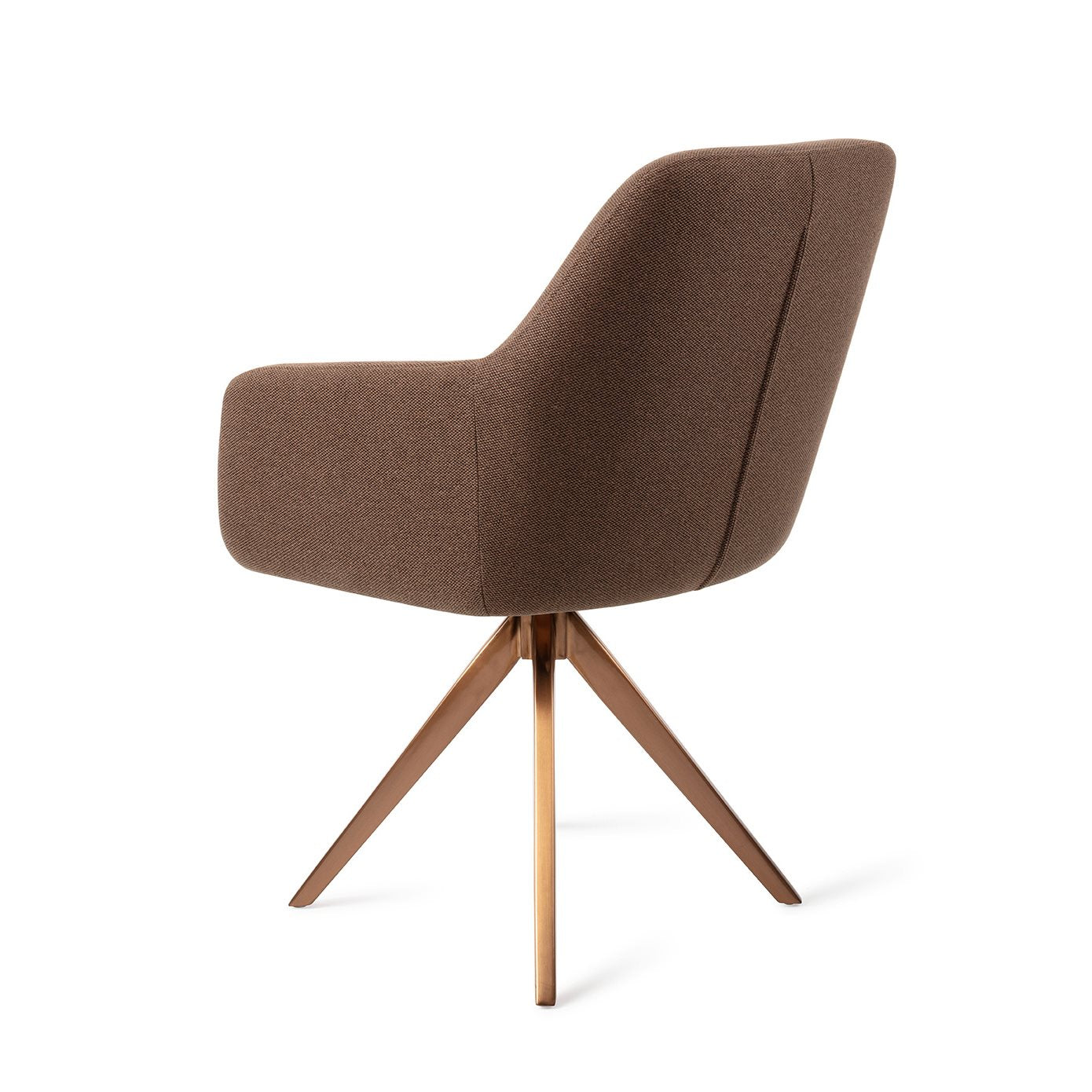 Jesper Home Hiroo Rustic Rye Eetkamerstoel - Turn Rose - KwaliteitWonen.nl