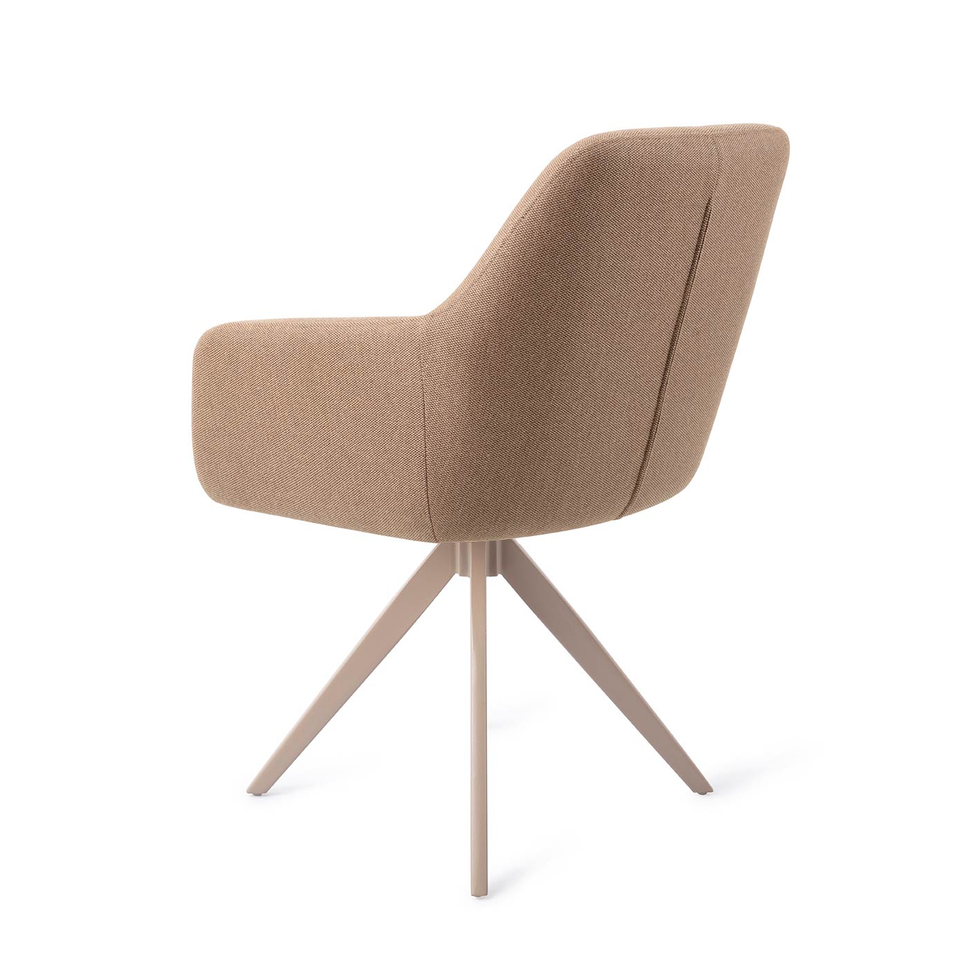 Jesper Home Hiroo Whisper Wheat Eetkamerstoel - Turn Beige - KwaliteitWonen.nl