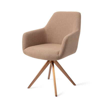 Jesper Home Hiroo Whisper Wheat Eetkamerstoel - Turn Rose - KwaliteitWonen.nl