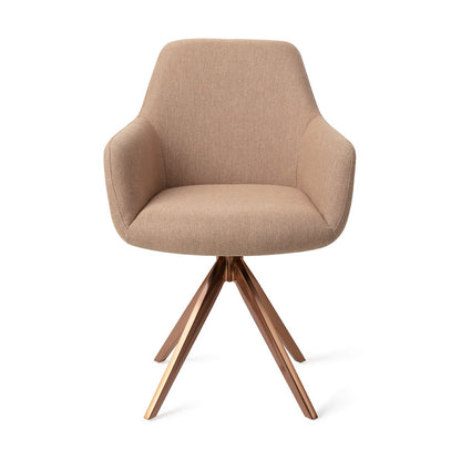 Jesper Home Hiroo Whisper Wheat Eetkamerstoel - Turn Rose - KwaliteitWonen.nl