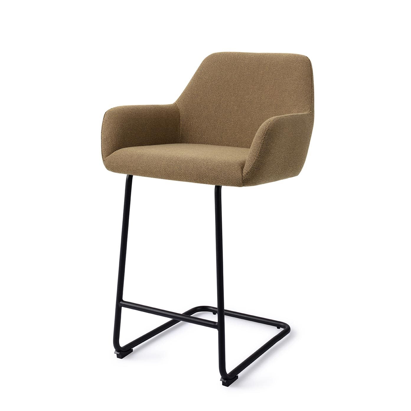 Jesper Home Hiroo Willow Barkruk - Arch Black (L) - KwaliteitWonen.nl