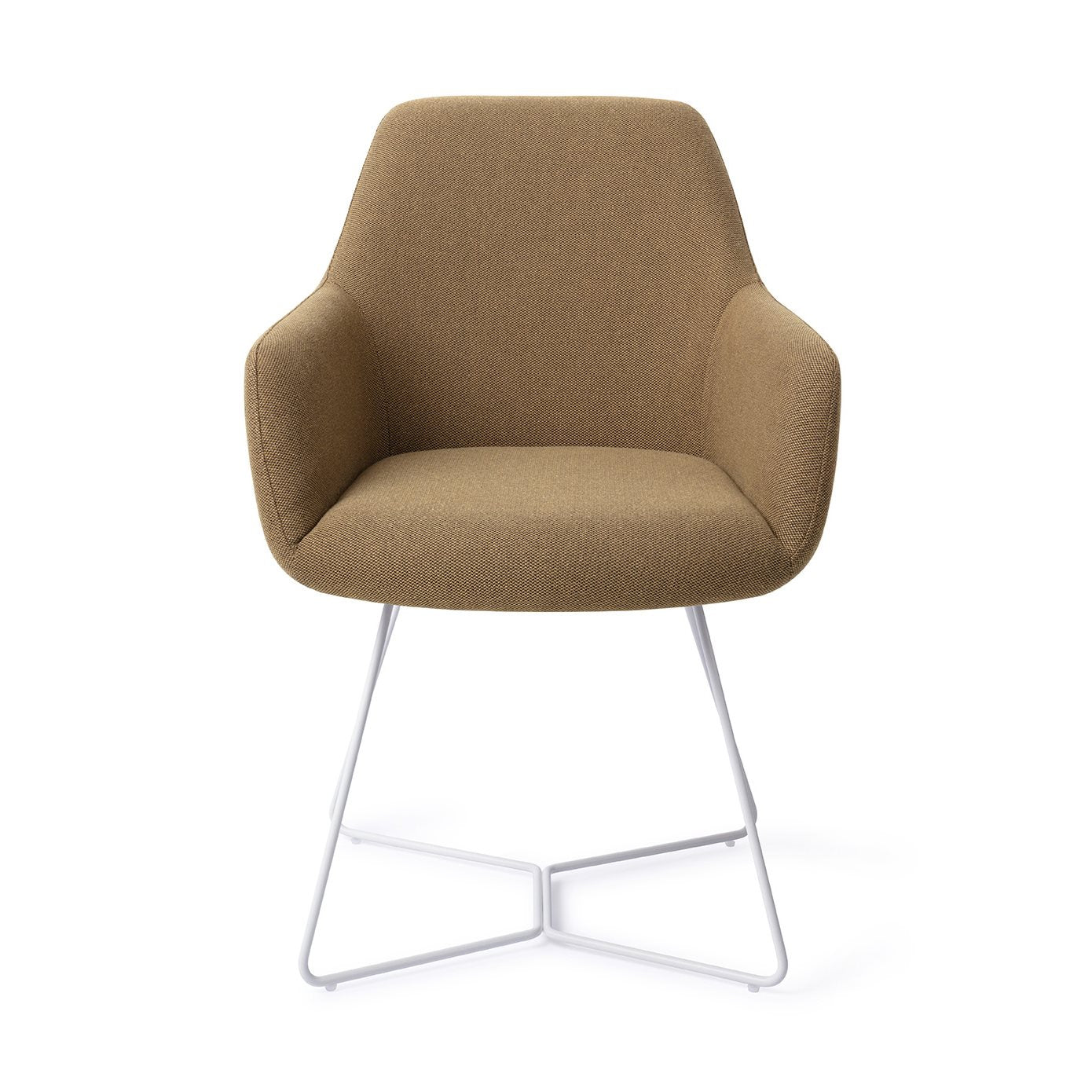 Jesper Home Hiroo Willow Eetkamerstoel - Beehive White - KwaliteitWonen.nl