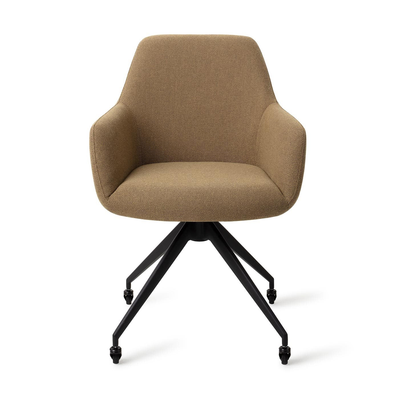 Jesper Home Hiroo Willow Eetkamerstoel - Glide Black - KwaliteitWonen.nl