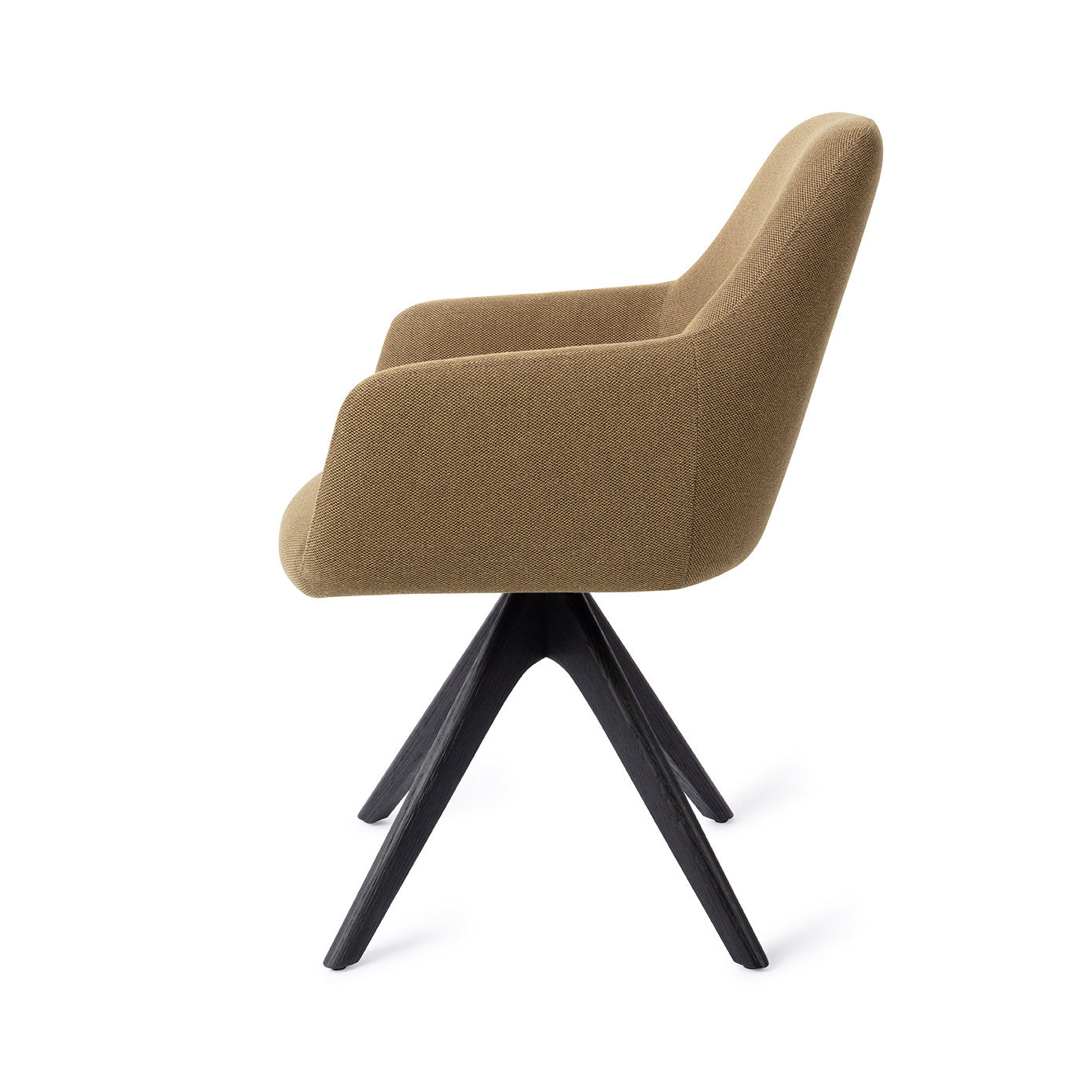 Jesper Home Hiroo Willow Eetkamerstoel - Revolve Oak Black - KwaliteitWonen.nl