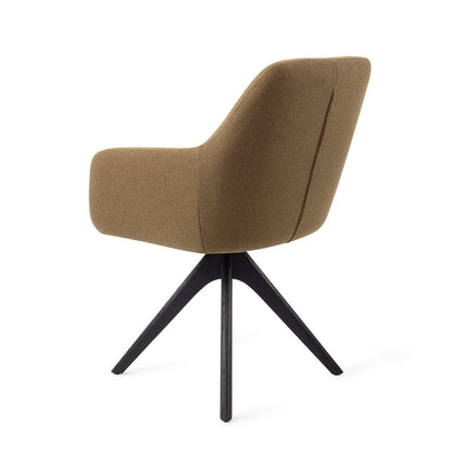 Jesper Home Hiroo Willow Eetkamerstoel - Revolve Oak Black - KwaliteitWonen.nl
