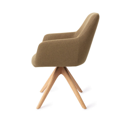 Jesper Home Hiroo Willow Eetkamerstoel - Revolve Oak Natural - KwaliteitWonen.nl