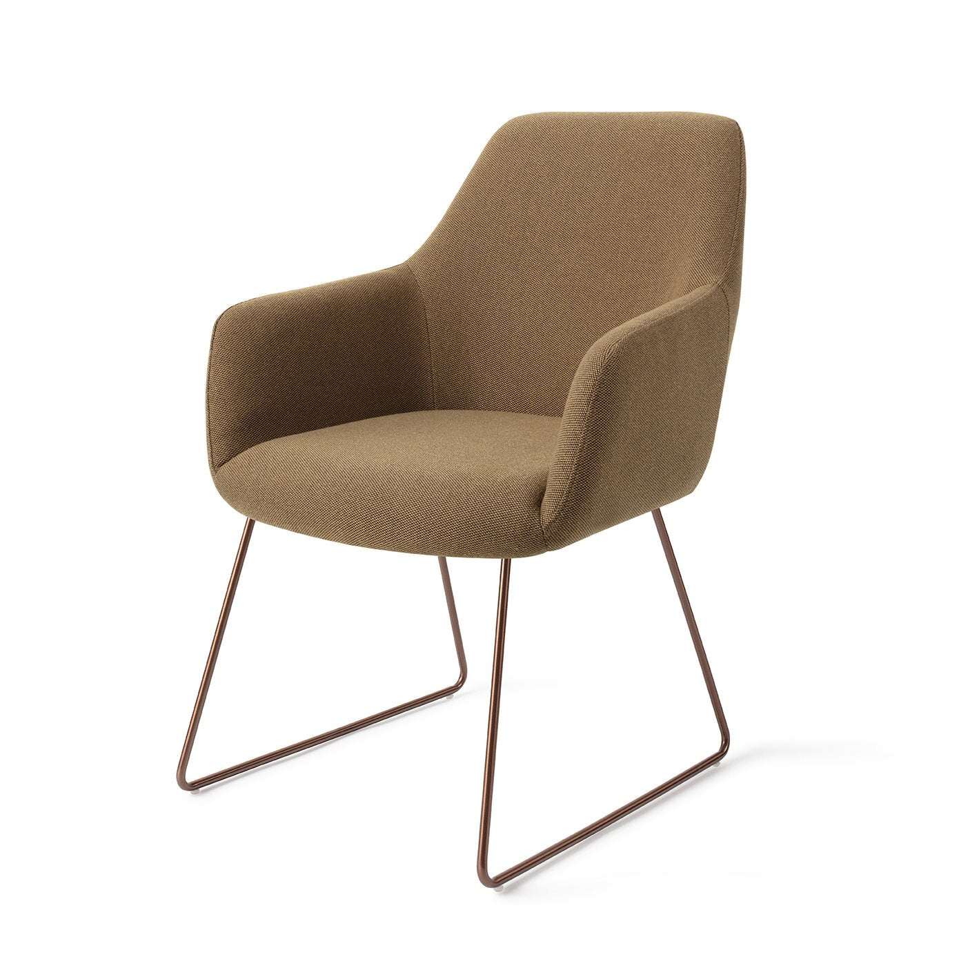 Jesper Home Hiroo Willow Eetkamerstoel - Slide Rose - KwaliteitWonen.nl