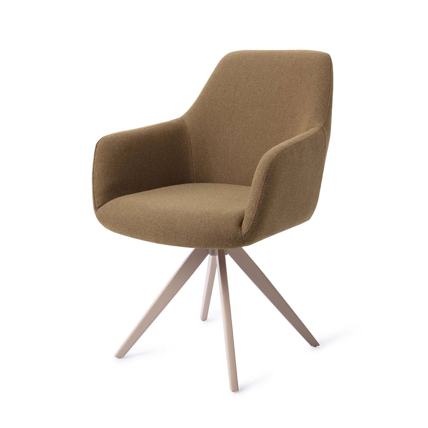 Jesper Home Hiroo Willow Eetkamerstoel - Turn Beige - KwaliteitWonen.nl