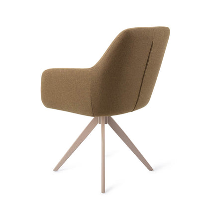 Jesper Home Hiroo Willow Eetkamerstoel - Turn Beige - KwaliteitWonen.nl