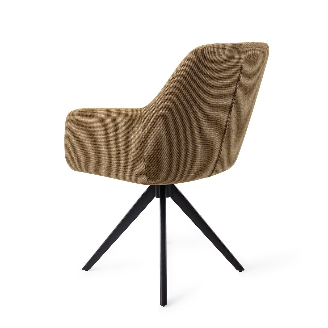 Jesper Home Hiroo Willow Eetkamerstoel - Turn Black - KwaliteitWonen.nl