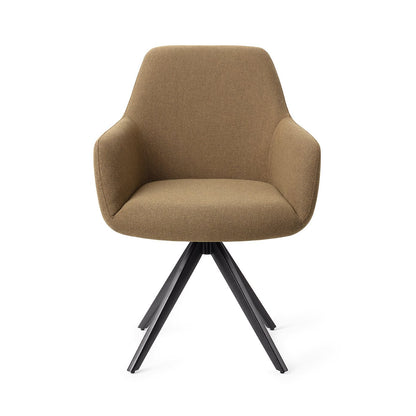 Jesper Home Hiroo Willow Eetkamerstoel - Turn Black - KwaliteitWonen.nl