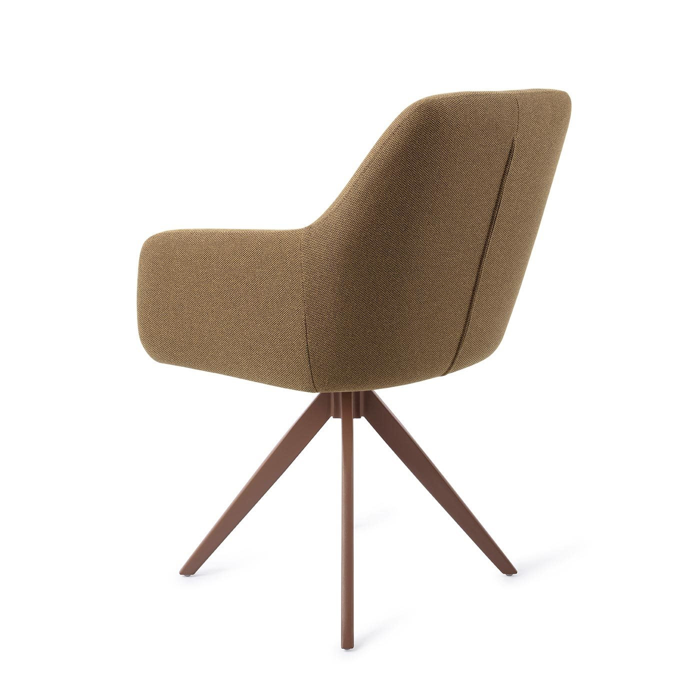 Jesper Home Hiroo Willow Eetkamerstoel - Turn Brown - KwaliteitWonen.nl