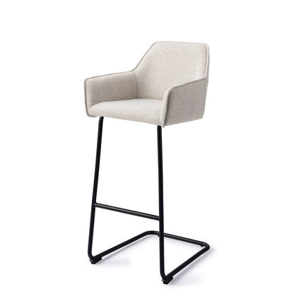 Jesper Home Hofu Checkers Charm Barkruk - Arch Black (H) - KwaliteitWonen.nl