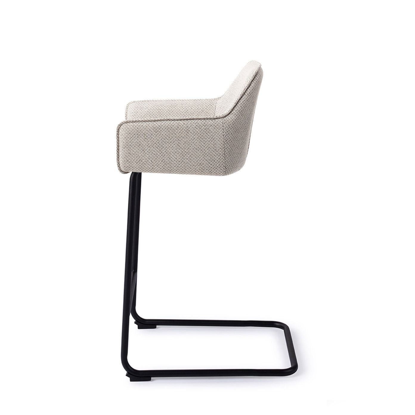 Jesper Home Hofu Checkers Charm Barkruk - Arch Black (L) - KwaliteitWonen.nl