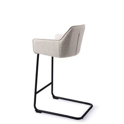 Jesper Home Hofu Checkers Charm Barkruk - Arch Black (L) - KwaliteitWonen.nl
