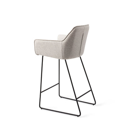 Jesper Home Hofu Checkers Charm Barkruk - Slide Black (L) - KwaliteitWonen.nl