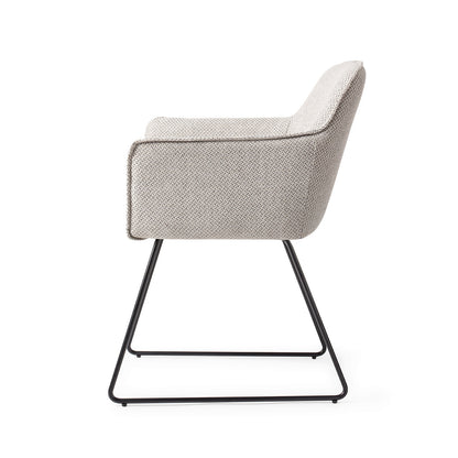 Jesper Home Hofu Checkers Charm Eetkamerstoel - Slide Black - KwaliteitWonen.nl