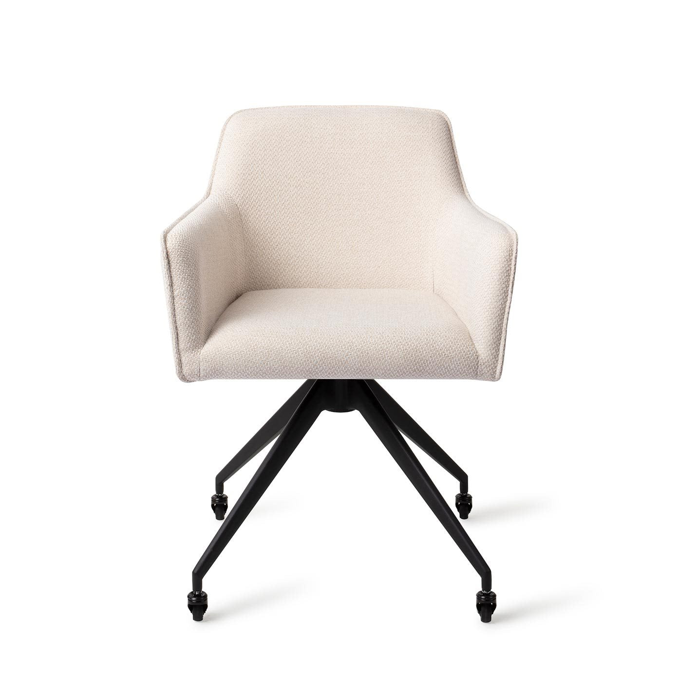 Jesper Home Hofu Enoki Eetkamerstoel - Glide Black - KwaliteitWonen.nl