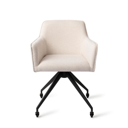 Jesper Home Hofu Enoki Eetkamerstoel - Glide Black - KwaliteitWonen.nl