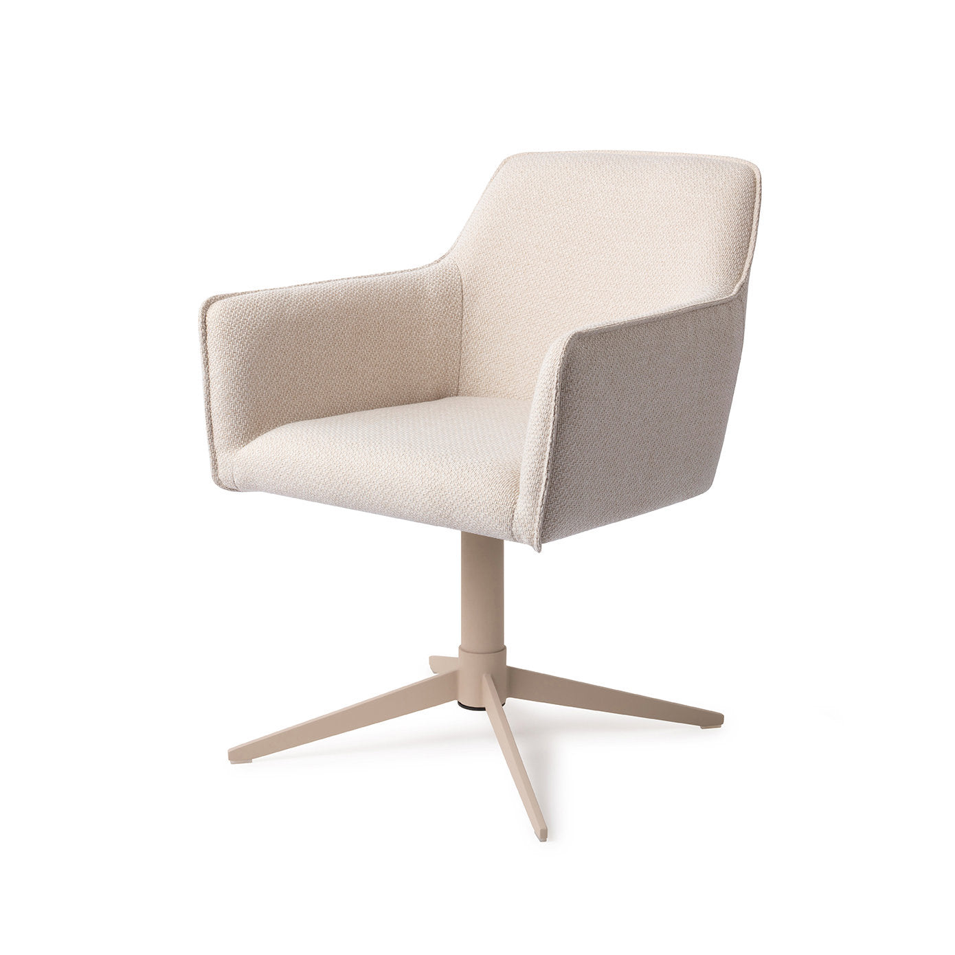 Jesper Home Hofu Enoki Eetkamerstoel - Quad Beige - KwaliteitWonen.nl