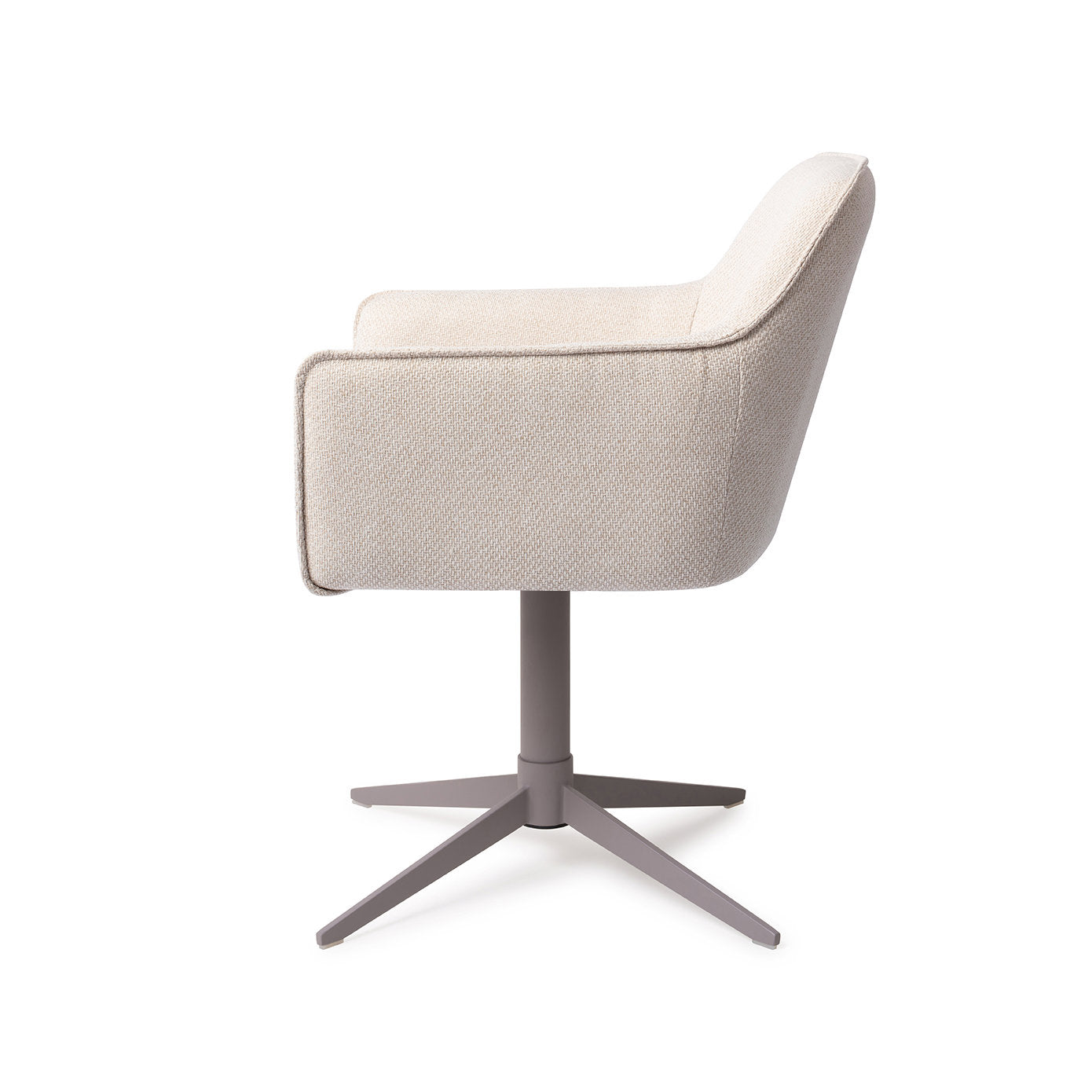 Jesper Home Hofu Enoki Eetkamerstoel - Quad Grey - KwaliteitWonen.nl