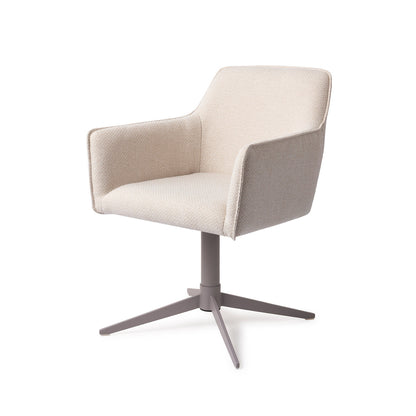 Jesper Home Hofu Enoki Eetkamerstoel - Quad Grey - KwaliteitWonen.nl
