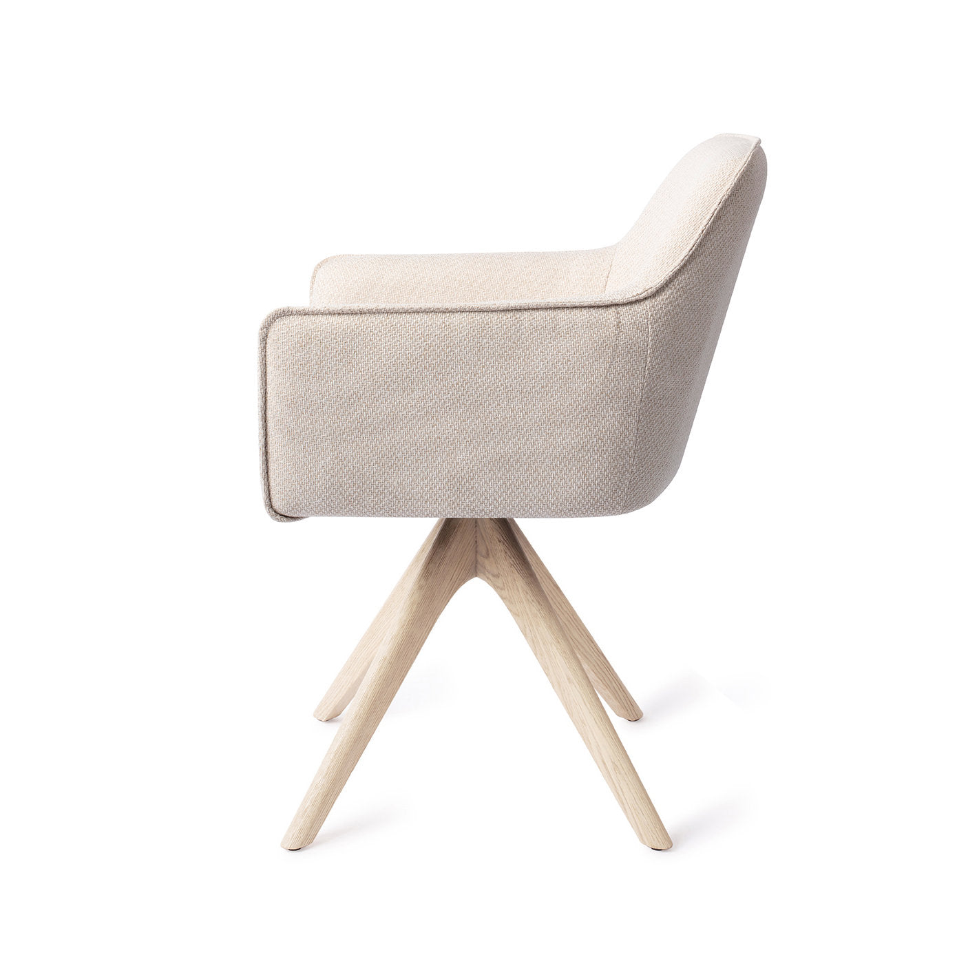 Jesper Home Hofu Enoki Eetkamerstoel - Revolve Oak Bleach - KwaliteitWonen.nl