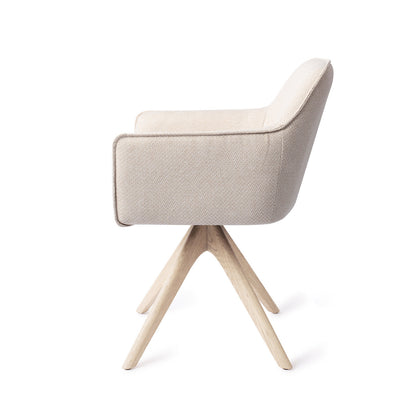 Jesper Home Hofu Enoki Eetkamerstoel - Revolve Oak Bleach - KwaliteitWonen.nl