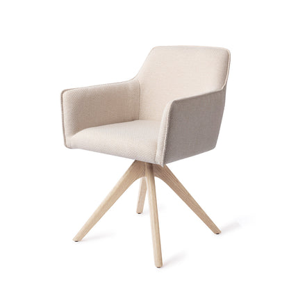 Jesper Home Hofu Enoki Eetkamerstoel - Revolve Oak Bleach - KwaliteitWonen.nl
