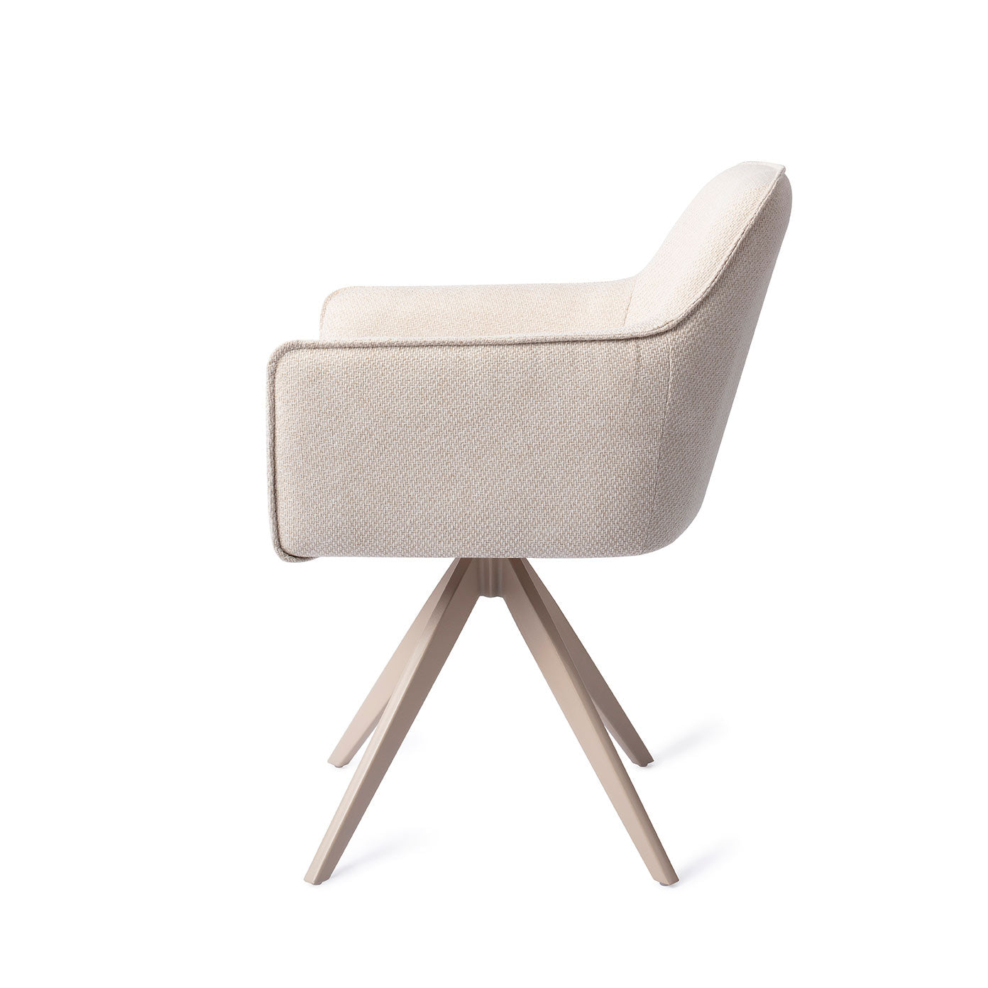 Jesper Home Hofu Enoki Eetkamerstoel - Turn Beige - KwaliteitWonen.nl