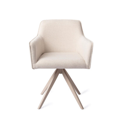 Jesper Home Hofu Enoki Eetkamerstoel - Turn Beige - KwaliteitWonen.nl