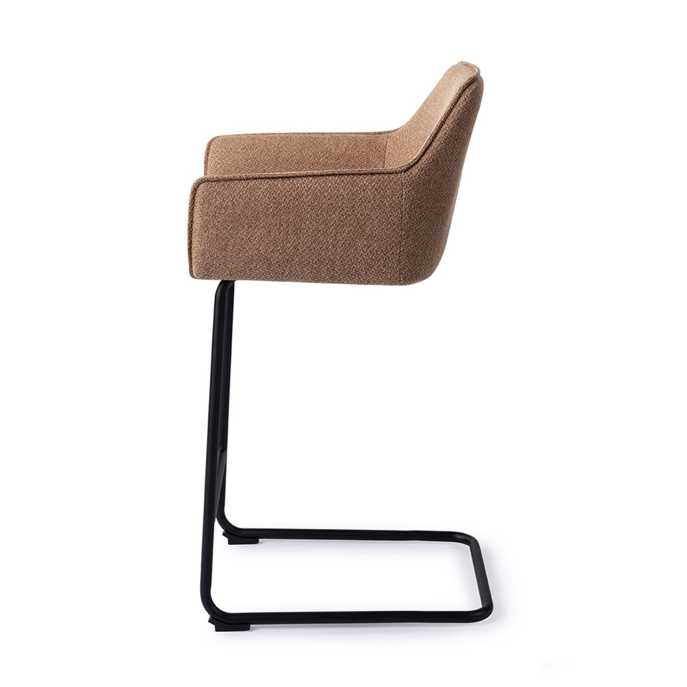 Jesper Home Hofu French Toast Barkruk - Arch Black (L) - KwaliteitWonen.nl