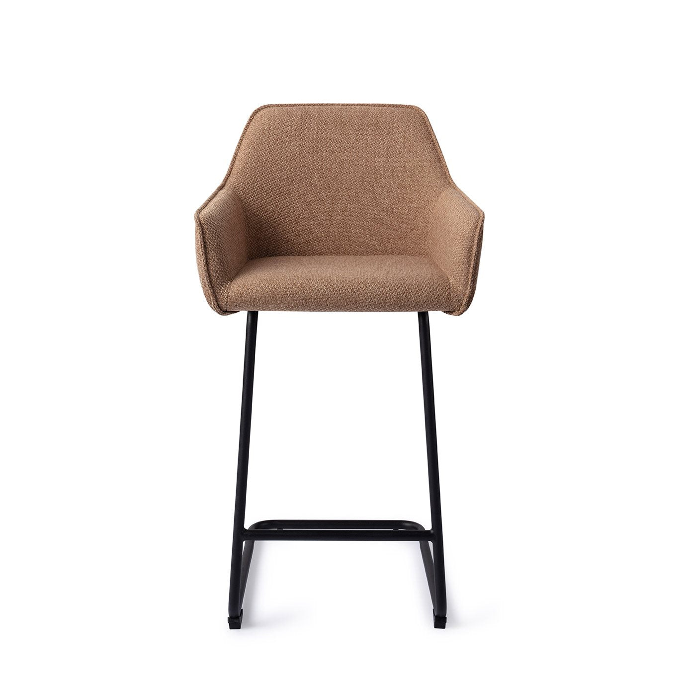 Jesper Home Hofu French Toast Barkruk - Arch Black (L) - KwaliteitWonen.nl