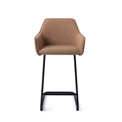 Jesper Home Hofu French Toast Barkruk - Arch Black (L) - KwaliteitWonen.nl