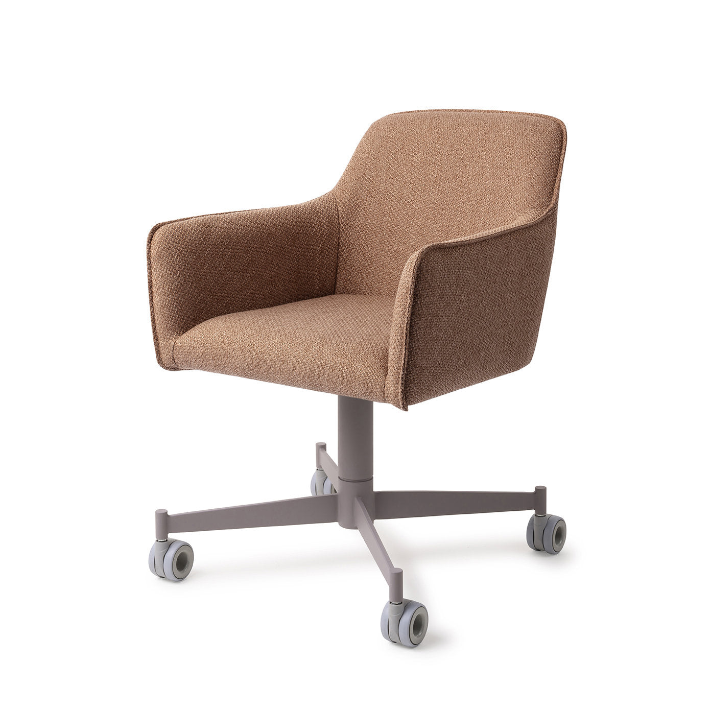 Jesper Home Hofu French Toast Eetkamerstoel - Caster Grey - KwaliteitWonen.nl