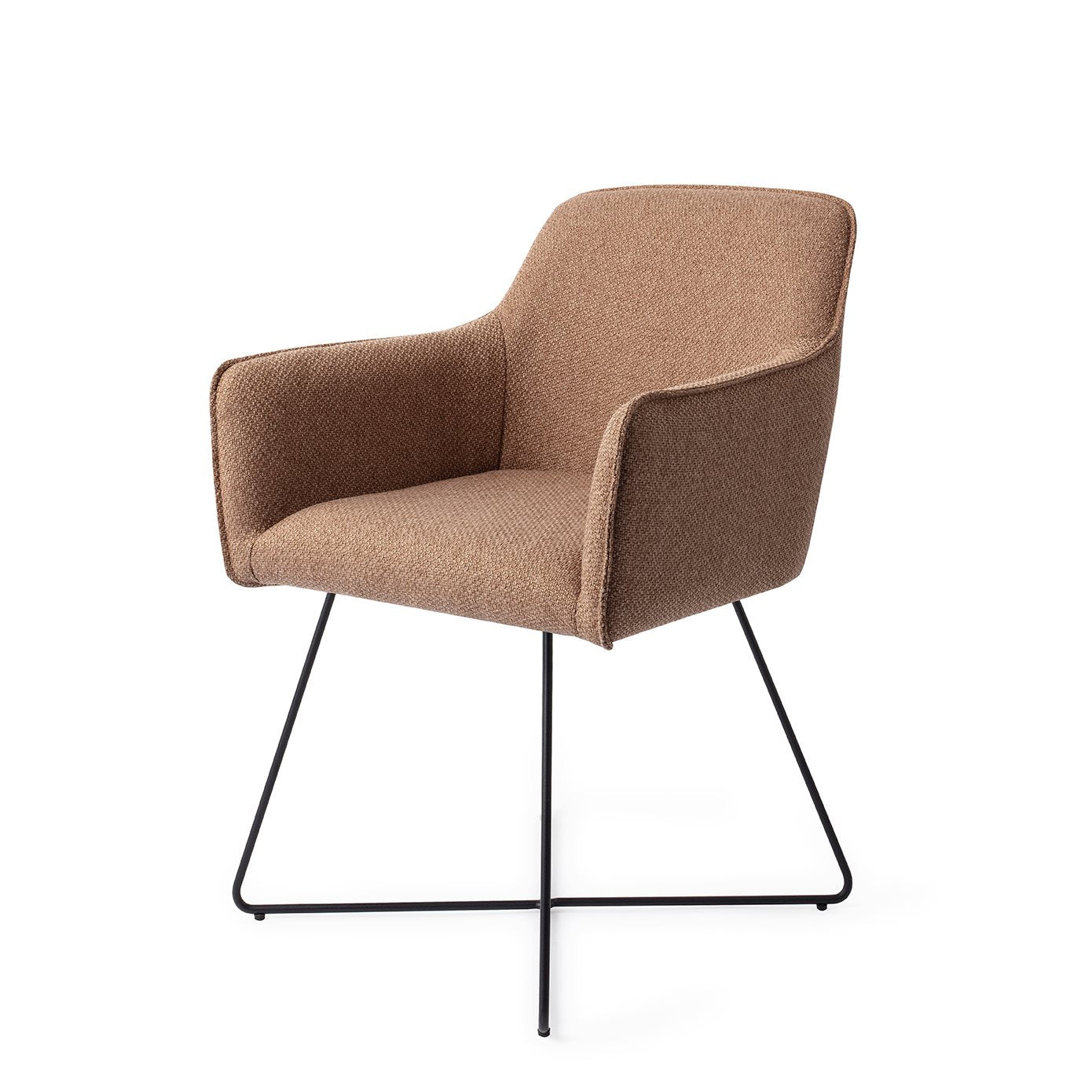 Jesper Home Hofu French Toast Eetkamerstoel - Cross Black - KwaliteitWonen.nl