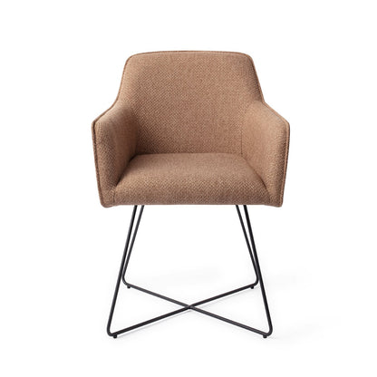 Jesper Home Hofu French Toast Eetkamerstoel - Cross Black - KwaliteitWonen.nl