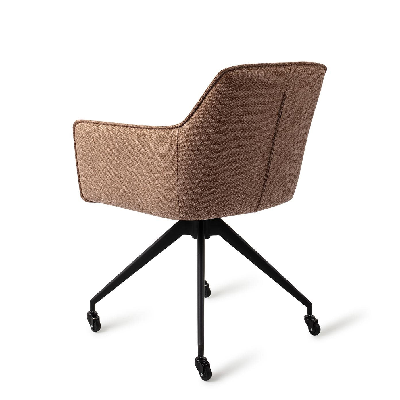 Jesper Home Hofu French Toast Eetkamerstoel - Glide Black - KwaliteitWonen.nl