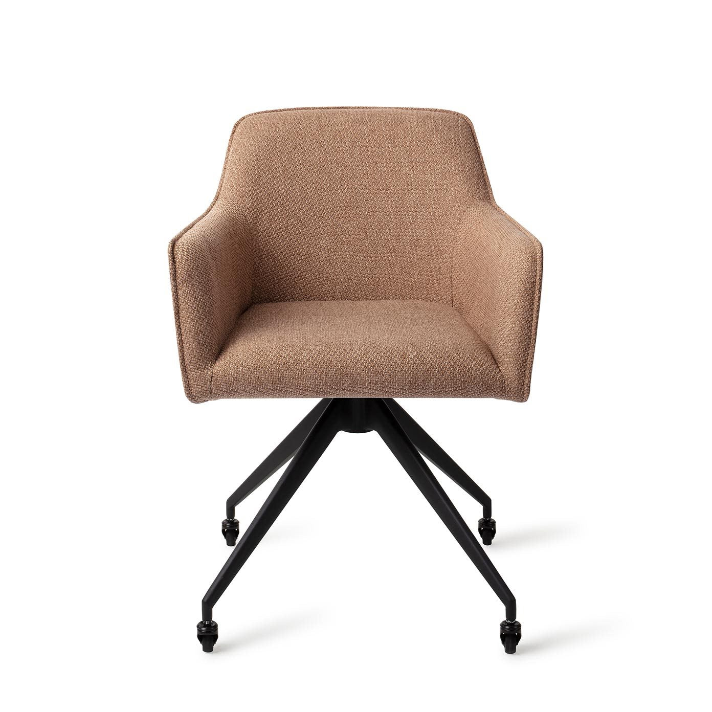 Jesper Home Hofu French Toast Eetkamerstoel - Glide Black - KwaliteitWonen.nl