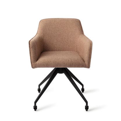 Jesper Home Hofu French Toast Eetkamerstoel - Glide Black - KwaliteitWonen.nl