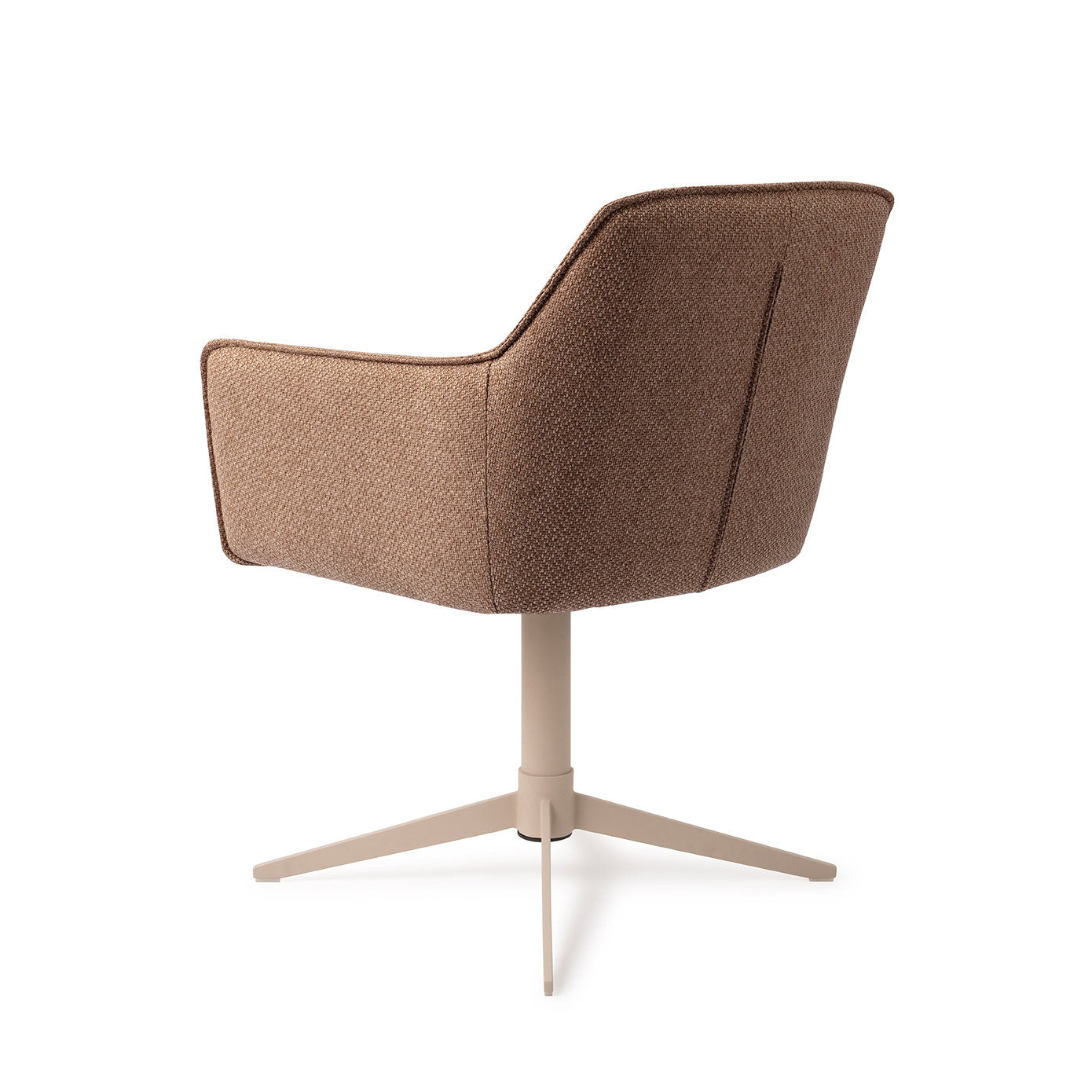 Jesper Home Hofu French Toast Eetkamerstoel - Quad Beige - KwaliteitWonen.nl
