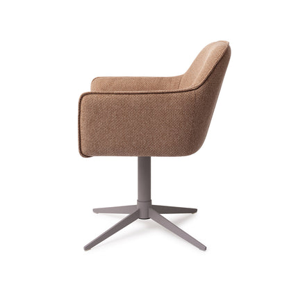 Jesper Home Hofu French Toast Eetkamerstoel - Quad Grey - KwaliteitWonen.nl