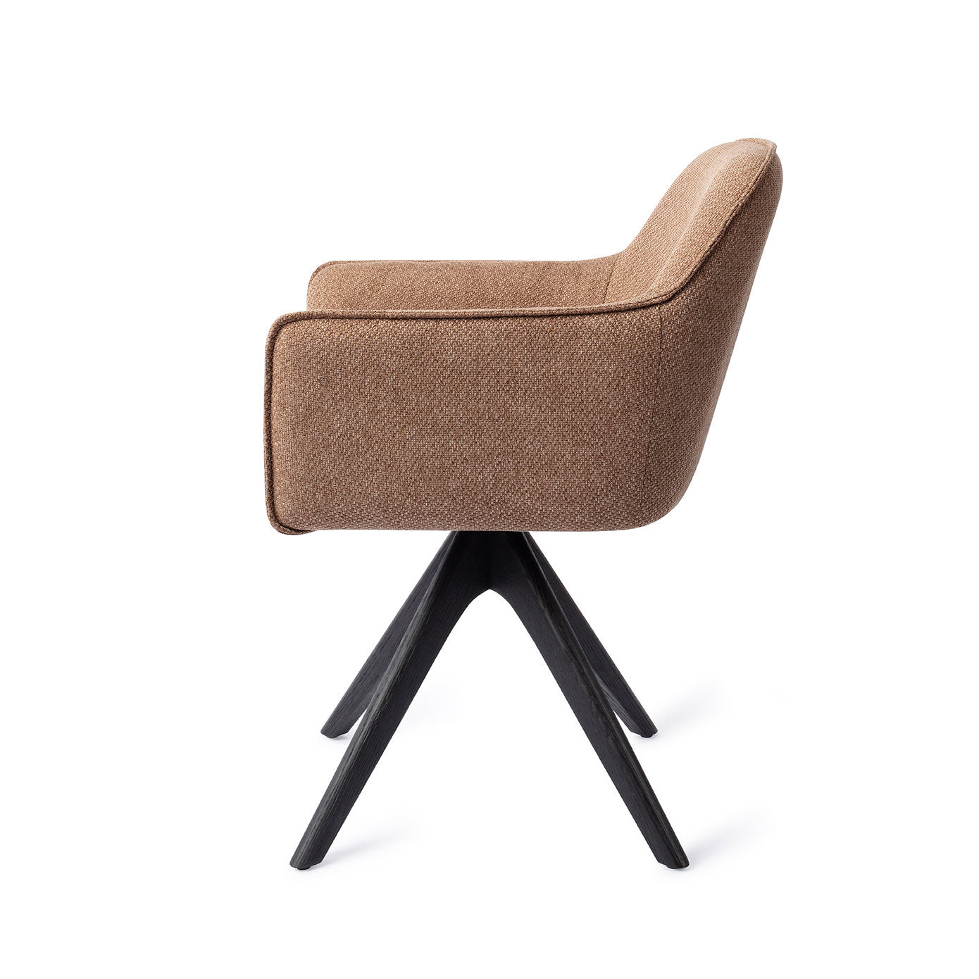 Jesper Home Hofu French Toast Eetkamerstoel - Revolve Oak Black - KwaliteitWonen.nl