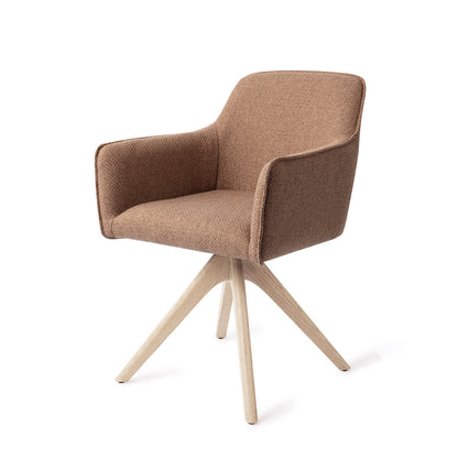 Jesper Home Hofu French Toast Eetkamerstoel - Revolve Oak Bleach - KwaliteitWonen.nl