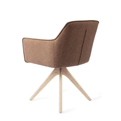 Jesper Home Hofu French Toast Eetkamerstoel - Revolve Oak Bleach - KwaliteitWonen.nl