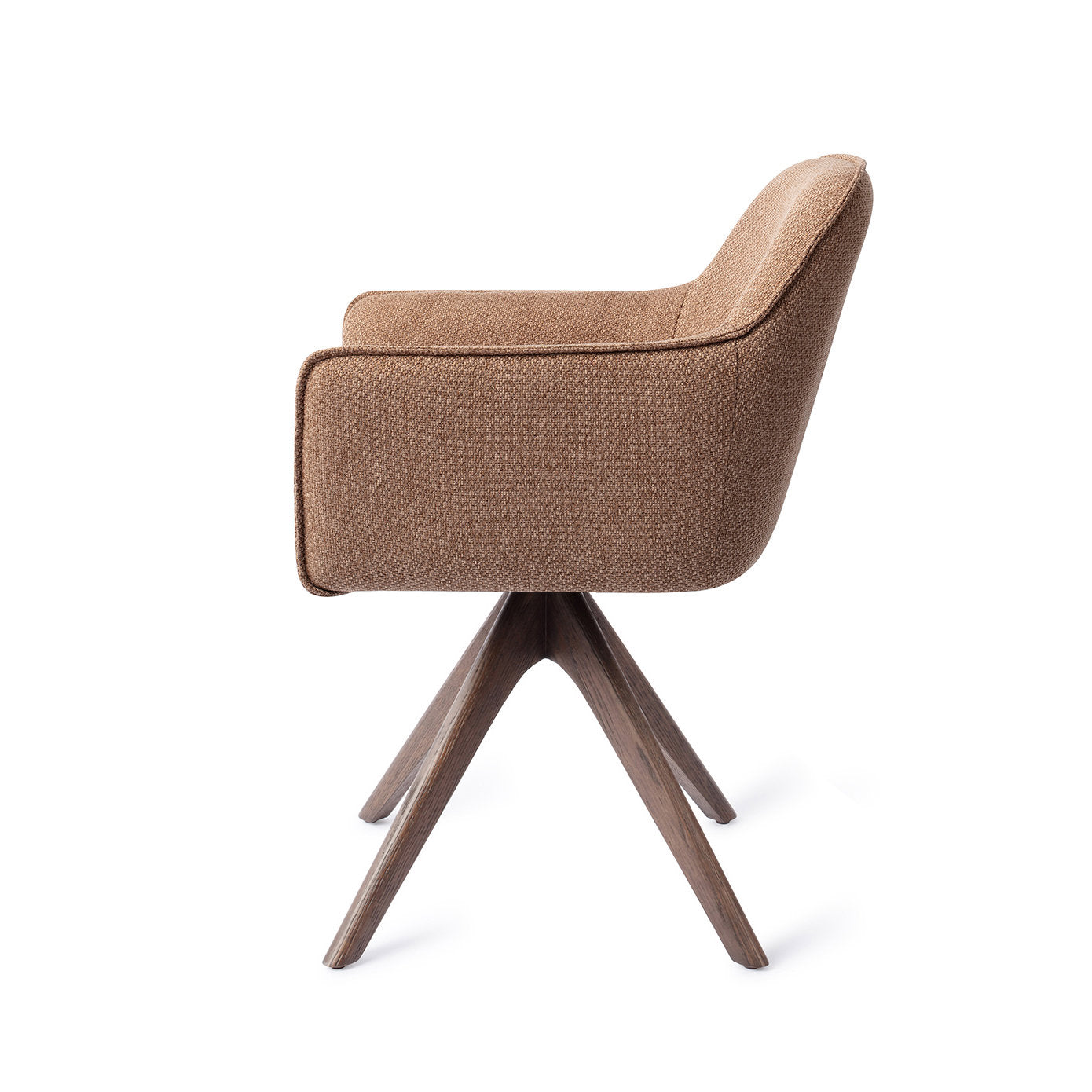 Jesper Home Hofu French Toast Eetkamerstoel - Revolve Oak Walnut - KwaliteitWonen.nl