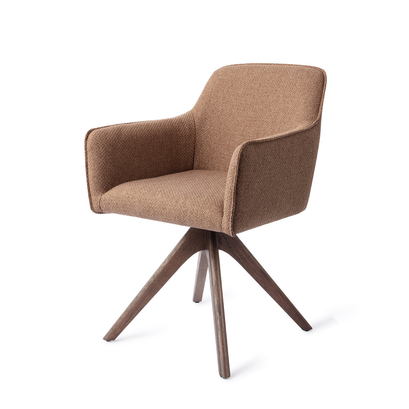 Jesper Home Hofu French Toast Eetkamerstoel - Revolve Oak Walnut - KwaliteitWonen.nl