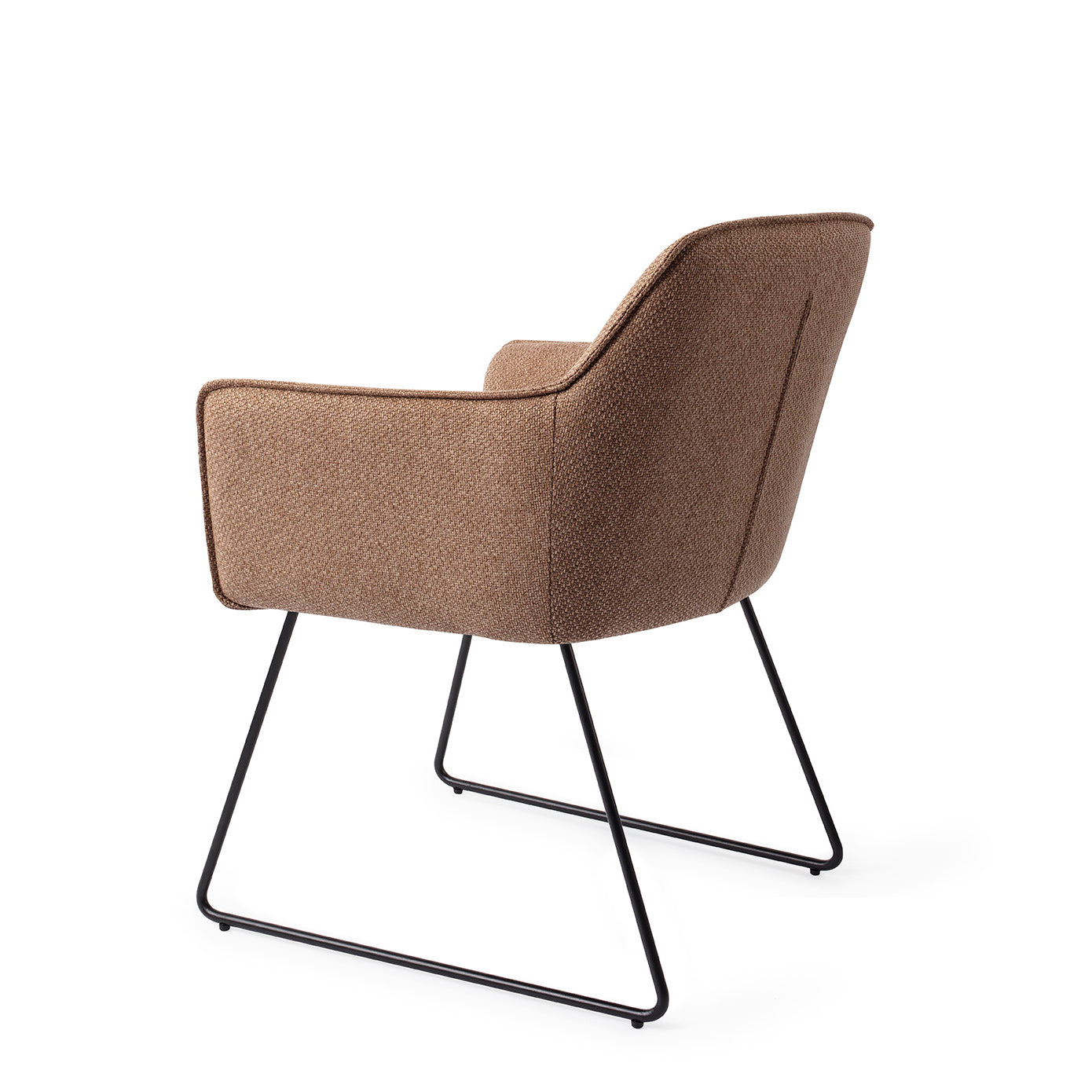 Jesper Home Hofu French Toast Eetkamerstoel - Slide Black - KwaliteitWonen.nl