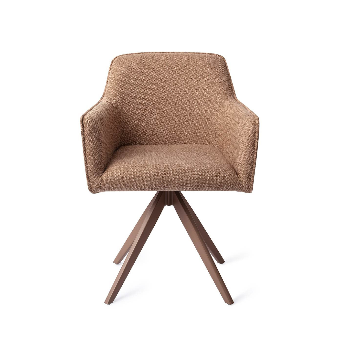 Jesper Home Hofu French Toast Eetkamerstoel - Turn Brown-Kwaliteitwonen.nl